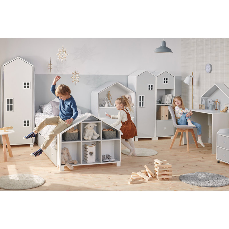 Dwaine 81cm H X 93cm W Buildings & Architecture Kids Cube