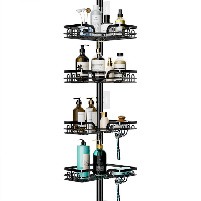 Adhesive Stainless Steel Shower Caddy