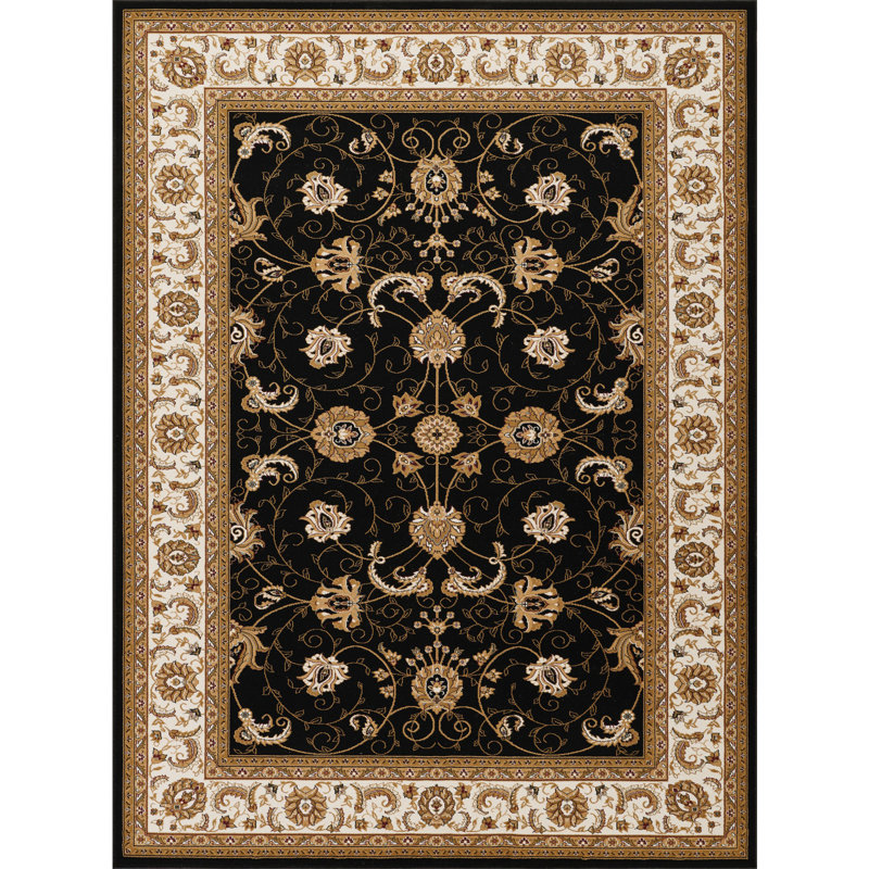 Tapis noir 2 pi 7 po x 9 pi 10 po noir, Tapis de couloir 2 pi 7 po x 9 pi 10 po