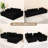 Comfortable Modular Sofas, Black Chenille L-shaped Couch For Home