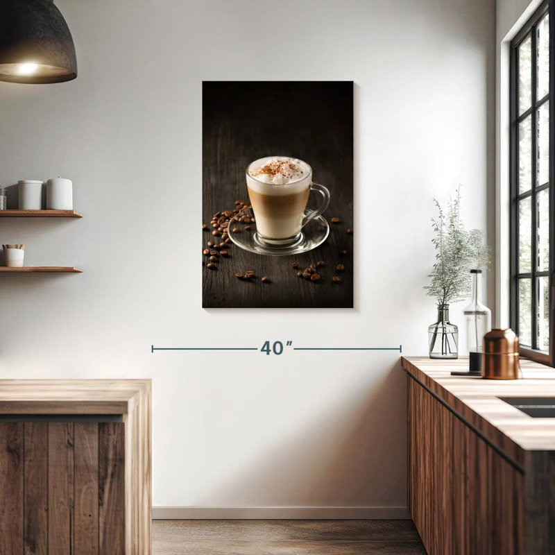 Yarlin Coffee Drink Layers, 36" H x 24" W