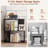1 Pcs 3-tier Bookshelf Geometric Bookcase Side Table With Open Storage Display Shelf-577576791
