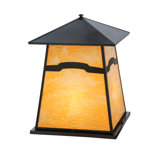 Stillwater Craftsman Brown 4 - Light Pier Mount Light