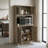 Arrastia 4 Door Kitchen Pantry With Microwave Shelf