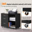 Brezina 80cm Wide 3 -Drawer File Cabinet-1077825880