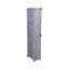 Gris et blanc, solution de rangement pour salle de bain, grande tour à linge, rangement flexible, tiroir, design compact et élégant