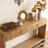 3-Drawer Console Table with Vertical Slats-1943750547