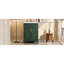 Meuble-lavabo de 24 po avec lavabo supérieur, armoire de rangement moderne avec 2 portes à fermeture douce et tablette réglable, structure en bois massif.