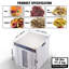 Déshydrateur d'aliments 10 plateaux 1000V VEVOR