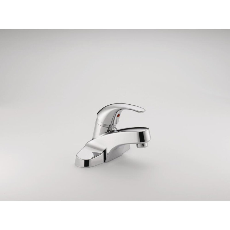 Single-handle Bathroom Faucet with Drain Assembly, Chrome
