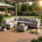 7-Piece Outdoor Sectional Sofa Set With HDPE Wicker, Cushions & Coffee Table, Modular Patio Conversation Set-991228330