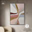 Décoration murale dorée «Golden Split I» par Art Remedy, cadre noir, 36 x 54-612167720-612167713