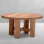 Croquet Solid Wood 4 Legs Coffee Table-24582298