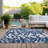  Malek Indoor/Outdoor Area Rug with Non-Slip Backing-978294660