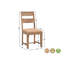 Chaliyah Upholstered Live Edge Solid Wood Dining Set-149346428