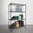 Heavy-Duty Height Adjustable Shelving Unit With Wheels, Leveling Feet-1399171565-1399238673