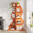 5-Tier Corner Shelf Bookshelf Bookcase For Living Room-993302078-979723163