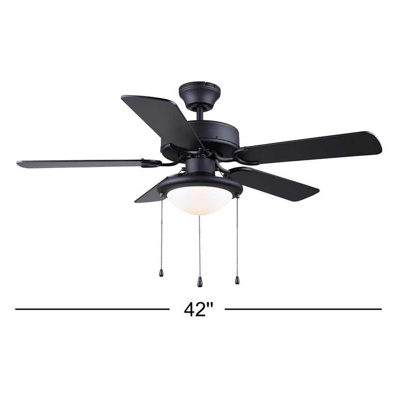 Hongshuo 42'' Ceiling Fan with Light Kit