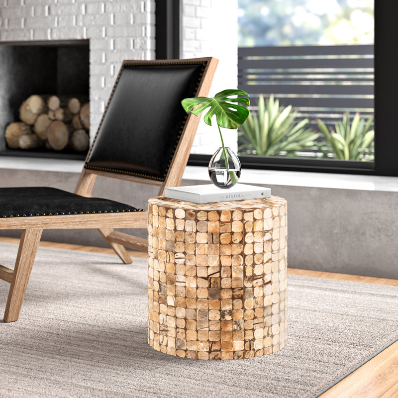 Abbie End Table, Natural