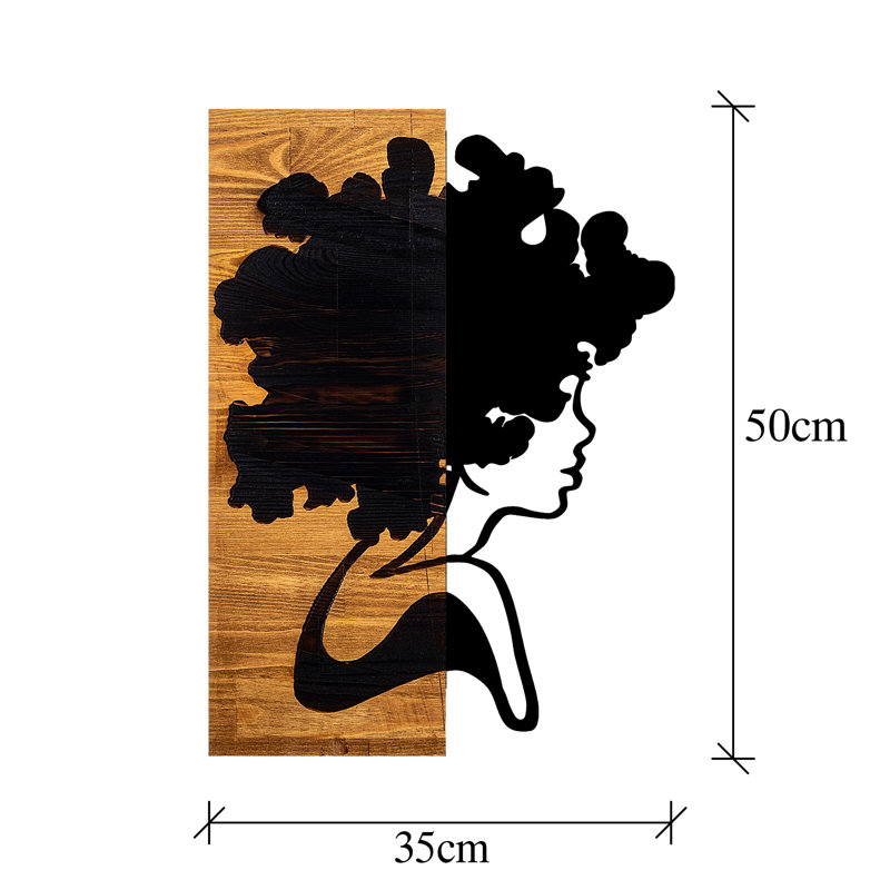 Décoration murale en bois