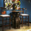 Bronze Three Elephants Bar Table