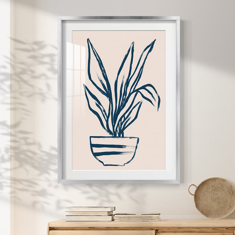 Toile tendue embellie Starburst Bloom I, H 25,5 po x l 17,5 po, Argent argent