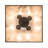 12" Square North Star Pendant