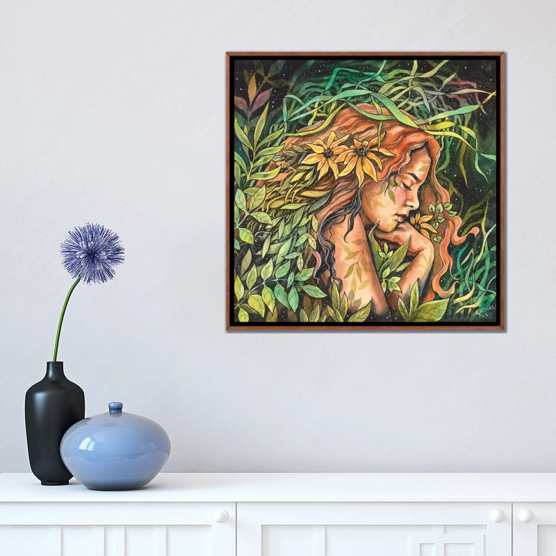 « The Conquering » par Nicholls Kobi, reproduction d’art, Toile tendue, Pas de tapis, H 26 po x l 26 po x P 1,5 po