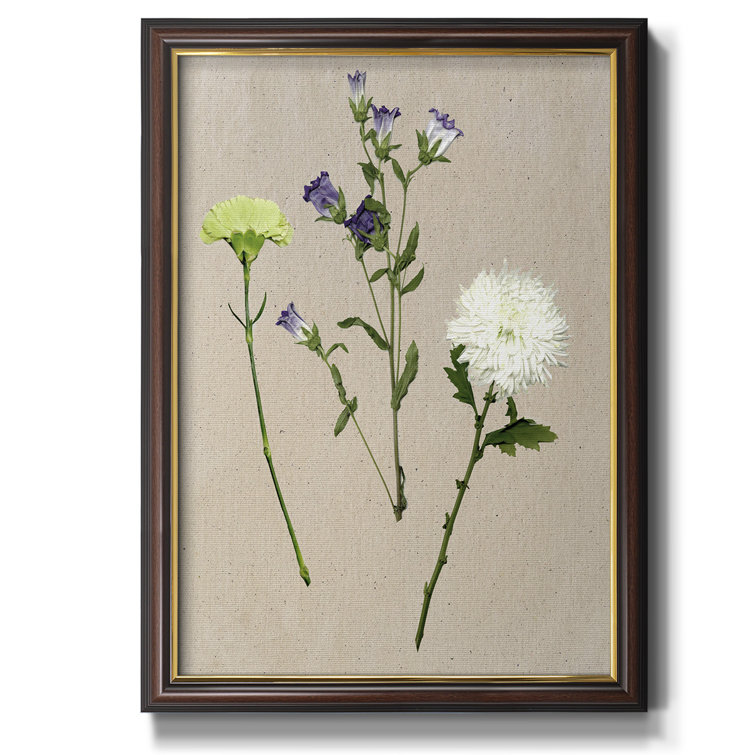 Pressed Flowers No1 Canvas