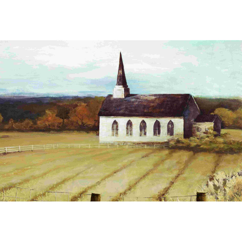 Farm Farm - peinture sur toile tendue, H 24 po x l 36 po