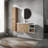Sophisticated Wall-Mounted Bathroom Vanity With Practical Features