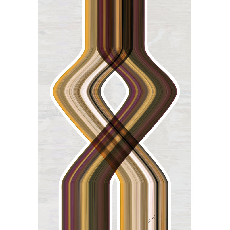 Modern Dance IV by James Burghardt -  Graphic Art, 91 cm H x 61 cm W, Black Floater Framed