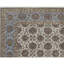 Tapis brun et bleu de haute qualité noué à la main