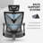 Kymberlie Ergonomic Mesh Task Chair with Headrest-684080717