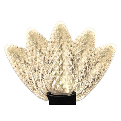 LED PS C9 Warm White 25 ct Christmas Light Bulbs