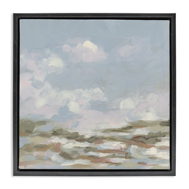 «North Coast Clouds», art mural sur toile flottante, design par June Erica Vess, H 25 po x l 25 po