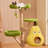 4 Tiers Cat Tree with Condons,Perch,Scratching Posts