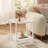 2-tier Side Table With Led Lights