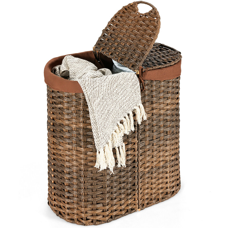 Panier à linge, Brun