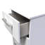 Fully Assembled Lebling 3 DrawerÂ Bedside Table-1323737351