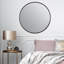 Miroir mural rond en métal Adelina-118183666