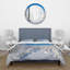 Blue Sky Over Winter Landscape III - Ensemble de housse de couette Cabin & Lodge - Microfibre de polyester-66399144