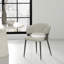 Chaise en cuir texturé Luce-947329169