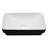 19"x12" Semi Recessed Vessel Ceramic Bathroom Sink Rectangular Drop-in Vanity Porcelain Sink White  Modern Art Basin