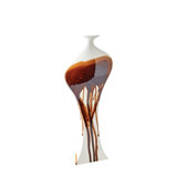 Curvy Handmade Ceramic Decorative Bottles