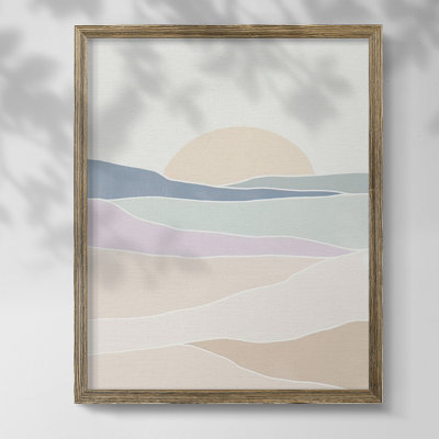 Coastal Seas IV Framed Print