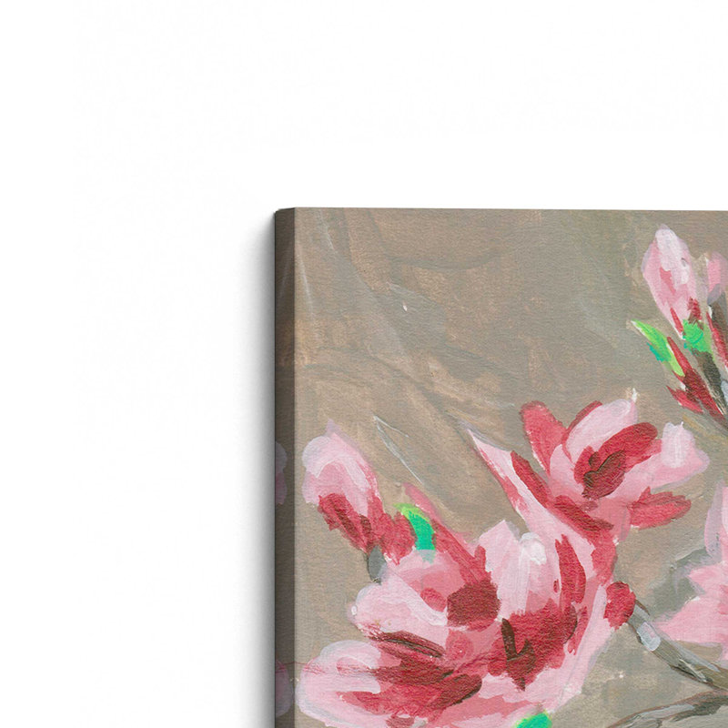 «Patchwork Pot II» par Melissa Wang, reproduction d'art sur toile, H 12 po x l 12 po