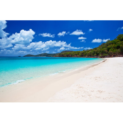 Whitehaven Beach by DarrenTierney - Wrapped Canvas Print