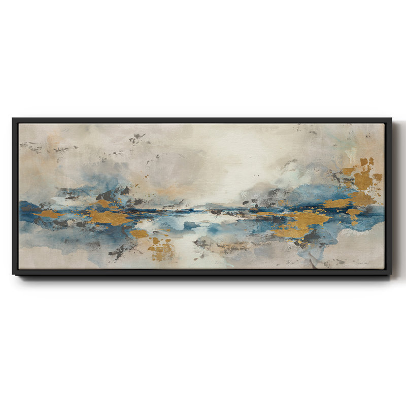 Repose- Framed Canvas, 8" H x 20" W