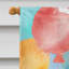 Teckel 2 côtés en polyester 40 x 28 po joyeux anniversaire noir et brun clair drapeau maison